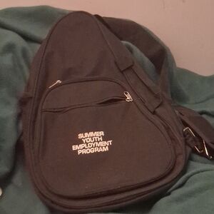 Black Sling Backpack